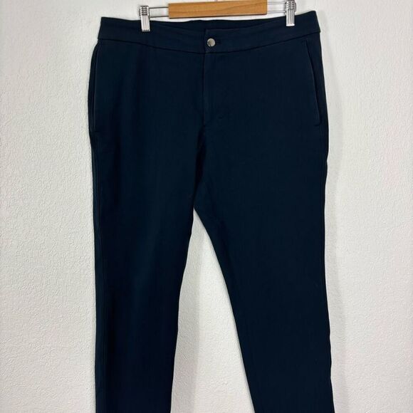 Lululemon Navy Blue Skinny Leg Dress Pants - Picture 3 of 7